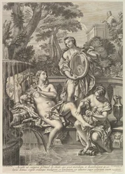 David och Batseba, 1680-1743.