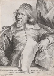 Den berömda mannen Inigo Jones, prefekt för arkitekturen hos kungen av Storbritannien, Etc.