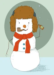 Happy Frosty, 2019 (digital)