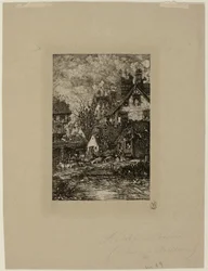Entering a Village, från Revue Fantaisiste