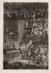Flamländska interiören, 1856-66.