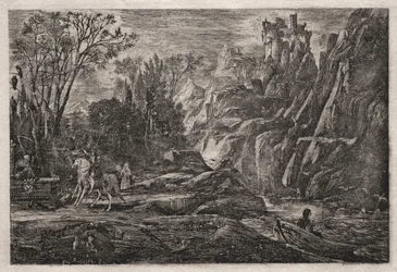 Riddaren och döden, 1866.