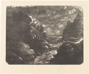 Bäcken i ravinen