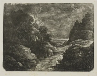 Bäcken i ravinen