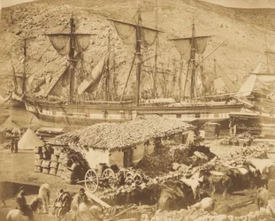 Balaklavas hamn, boskapsbryggan