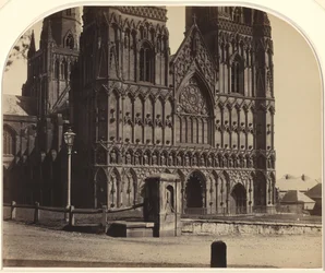 Lichfield Cathedral från nordväst