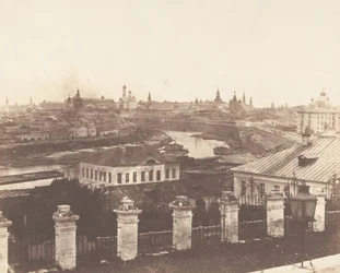 Moskva, Kreml i fjärran, 1852.