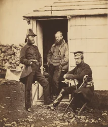 Officerare i generalmajor Sir G. Browns stab