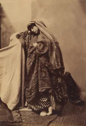 Orientalistisk studie av en kvinna, 1858.