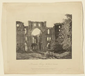 Rivaulx Abbey, koret och tvärskeppet
