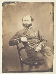 Sir Charles Ash Windham (1810-1970), general; fotograferad på Krim