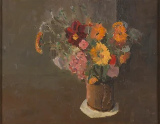 Stilleben (Michaelmas Daisies in a Pot Tankard)