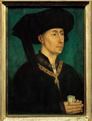 Philippe le Bon (Den gode),hertig av Burgund, kopia, ca 1500 (målning)
