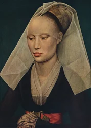 Porträtt av en dam, c1460