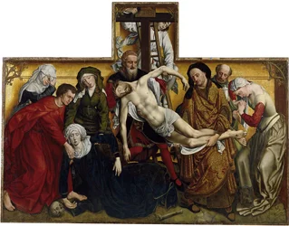 Nedtagandet från korset, cirka 1435