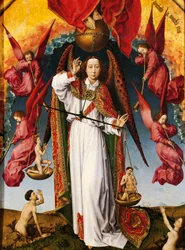 Altartavlan Yttersta domen, 215x560 cm, detalj