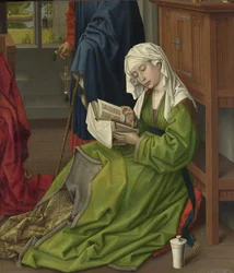 Magdalenaläsningen, före 1438 (olja på panel)