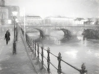 Misty City River Walk