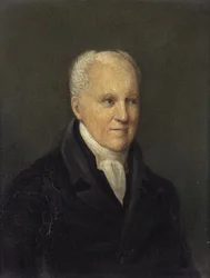 Pastor George Crabbe, mellan 1827-28 (olja på panel)