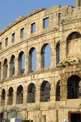 Amfiteatern i Pula, Kroatien