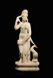 Afrodite Anadyomene (marmor)
