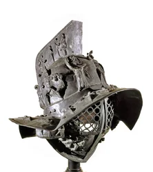 Bronshjälm av gladiator