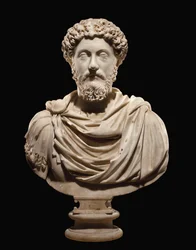 Byst av Marcus Aurelius, ca 170-80