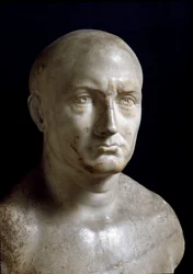 Byst av Scipio den afrikanske (marmorskulptur)