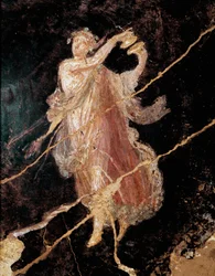 Dansare med cymbaler (fresk