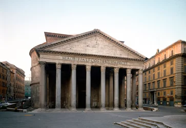 Exteriör vy av Pantheon (fotografi)