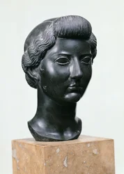 Chef för Livia (ca 55 f.Kr.-29 e.Kr.) (basalt)