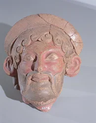 Zeus huvud (terrakotta)