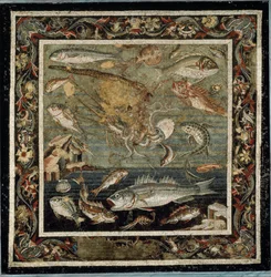 Marint liv (mosaik