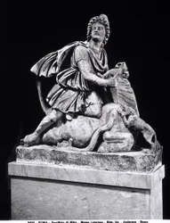 Mithras dödar en tjur (marmor)