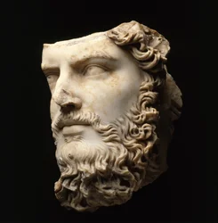 Porträtt av medkejsaren Lucius Verus