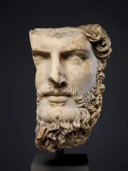 Porträtt av medkejsaren Lucius Verus