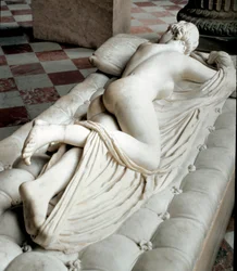 Sovande hermafrodit (marmorskulptur, 100-talet f.Kr.)