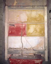 Väggdekoration, Pompei, Italien (fresk)