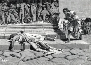 Publius Clodius Pulchers (92-52 f.Kr.) lik, funnet på Via Appia i Rom
