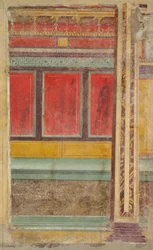 Väggmålning från en villa i Boscoreale, c.50–40 f.Kr.