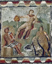 Vattengudar (mosaik)