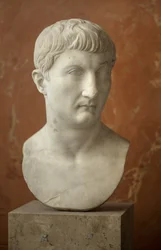 Art Rom byst av Drusus den unge (13 f.Kr. - 23 e.Kr.) marmor