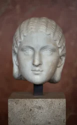 Art Rome Chef för kejsarinnan Barbia Orbiana (3:e århundradet), marmor