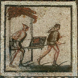 Transport av gödsel (mosaik)