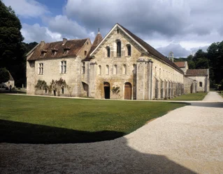 Utsikt över fängelse, scriptorium och kapitelhus