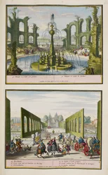 The Park at Enghien, c.1685, illustration från en 