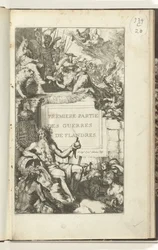 Titeltryck för den första delen av Guerres de Flandres Premier partie des Guerres de Flandres (titel på objekt) Guerres de Flandres (serietitel)