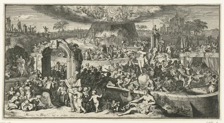 Allegorisk framställning med Tabula Cebetis