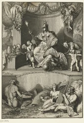 Allegorisk representation av staden Rom