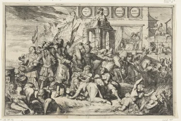 Fransk invasion och brytande av unionens enhet